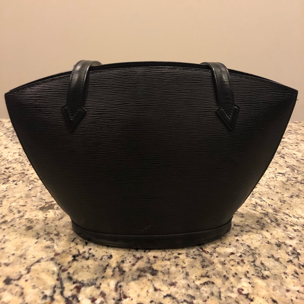 Louis Vuitton Epi Leather St. Jacques Black Bag